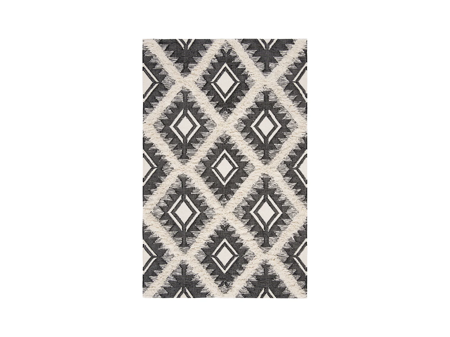 Tapis Noir/Neutre 183 X 274 cm - Maggie