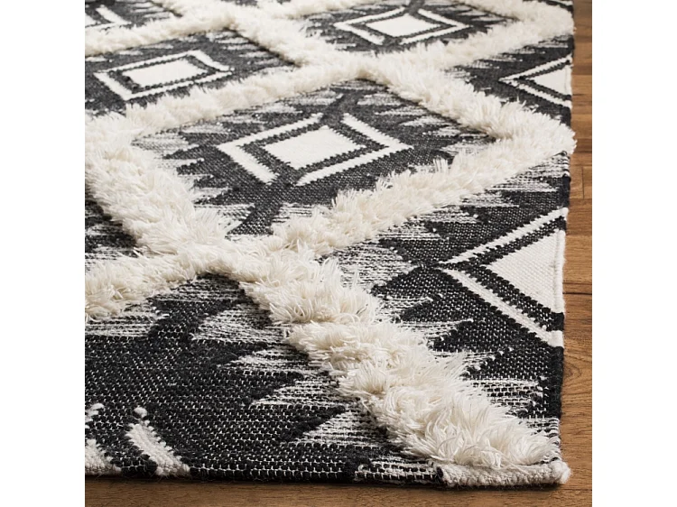 Tapis Noir/Neutre 183 X 274 cm - Maggie