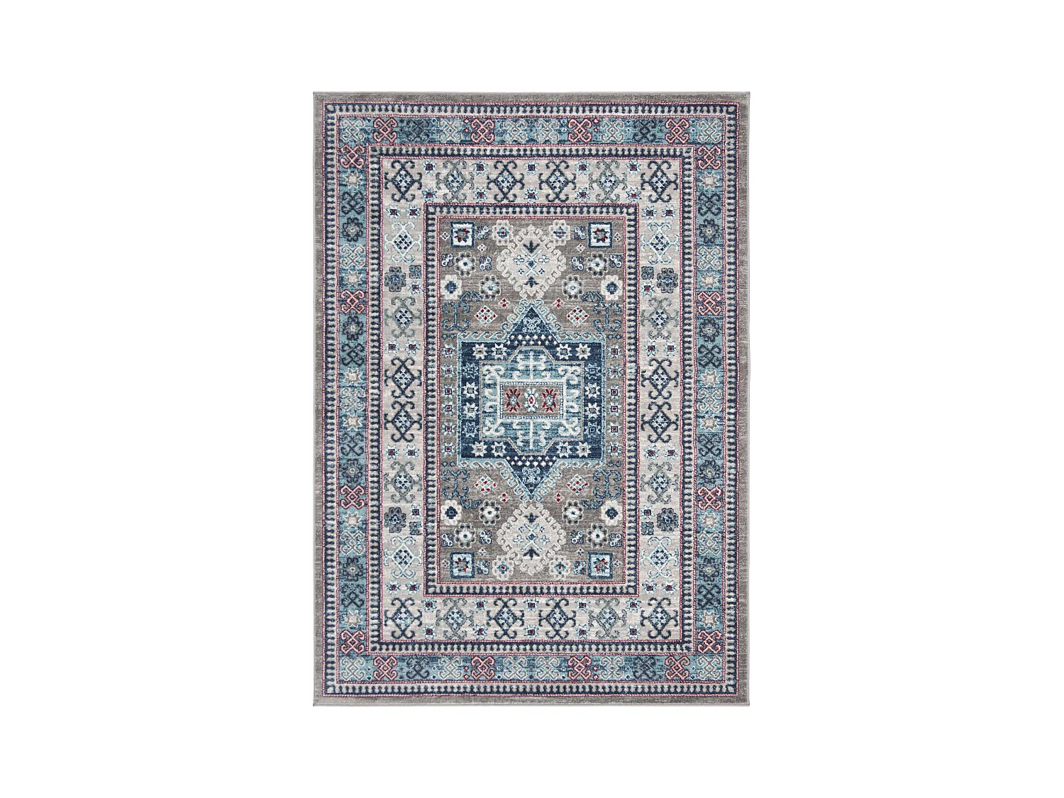 Tapis Gris/Bleu 160 X 229 cm - Kathryn