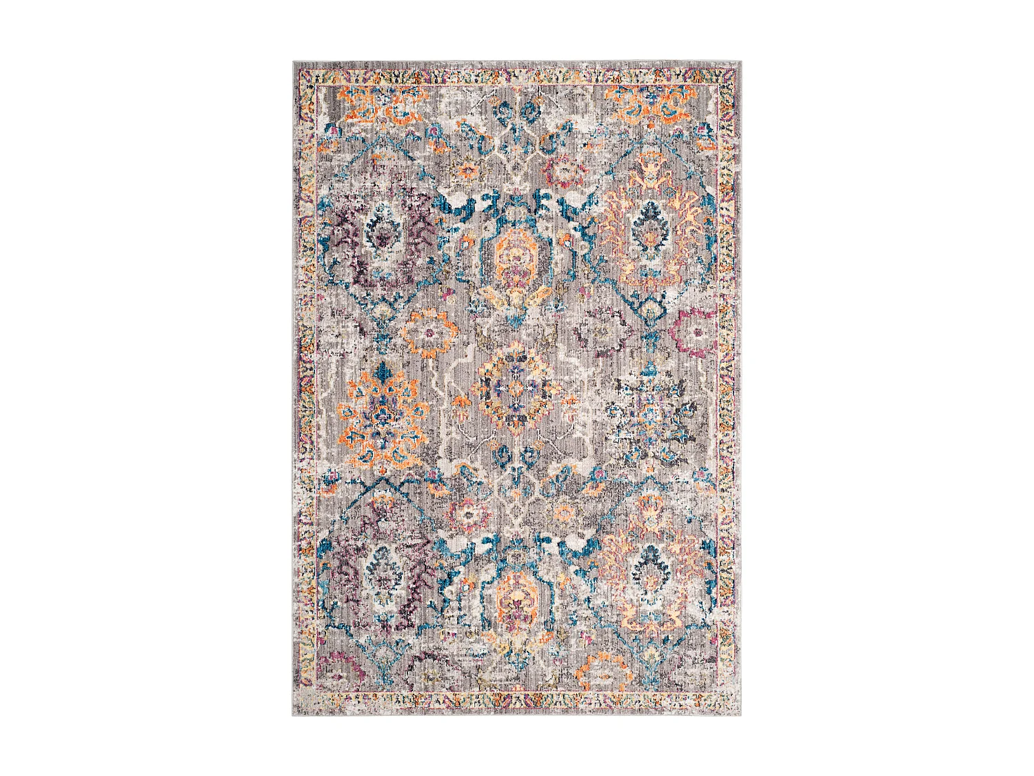 Tapis Gris/Bleu 155 X 229 cm - Sienna