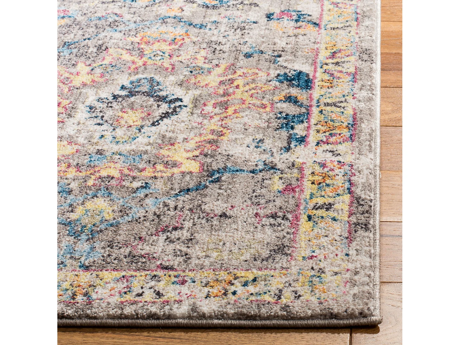 Tapis Gris/Bleu 155 X 229 cm - Sienna