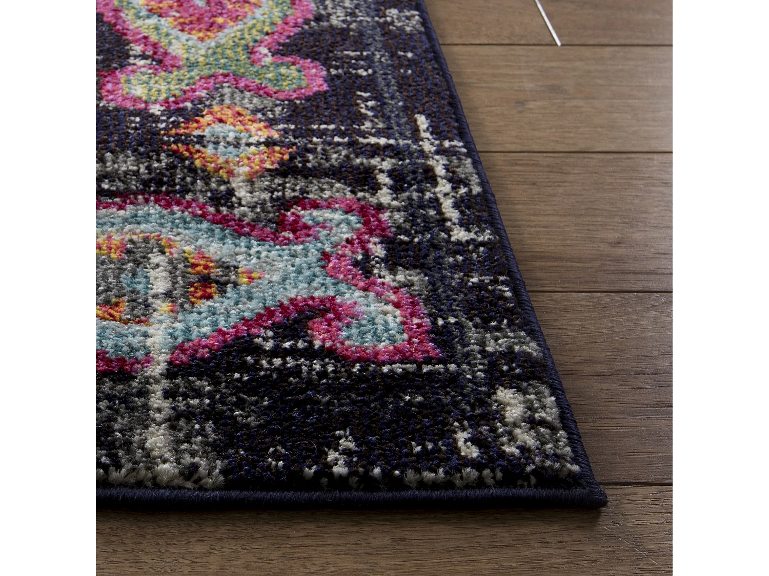 Tapis Gris/Rose 122 X 170 cm - Sonia