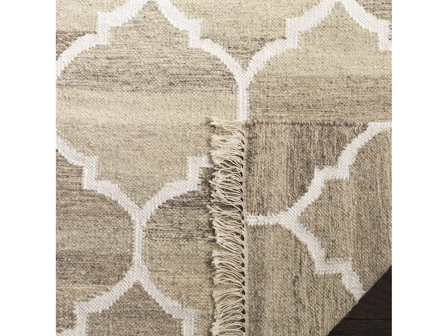 Tapis Gris/Neutre 69 X 244 cm - Kunal