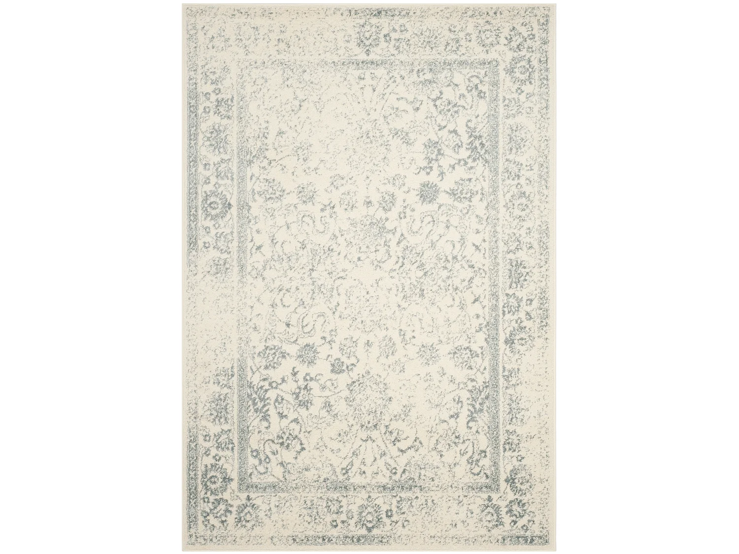 Tapis Neutre/Bleu/Gris 183 X 274 cm - Lucinda