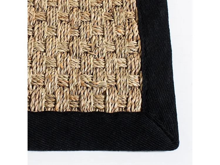 Tapis Neutre/Noir 76 X 244 cm - Roselyn