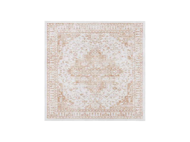 Tapis Beige/Or 183 X 183 cm - Briella