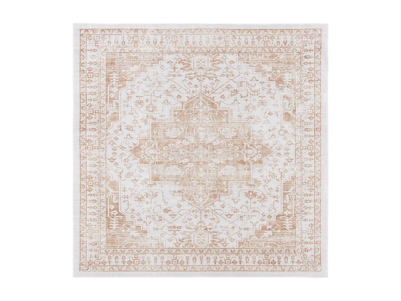 Tapis Beige/Or 183 X 183 cm - Briella
