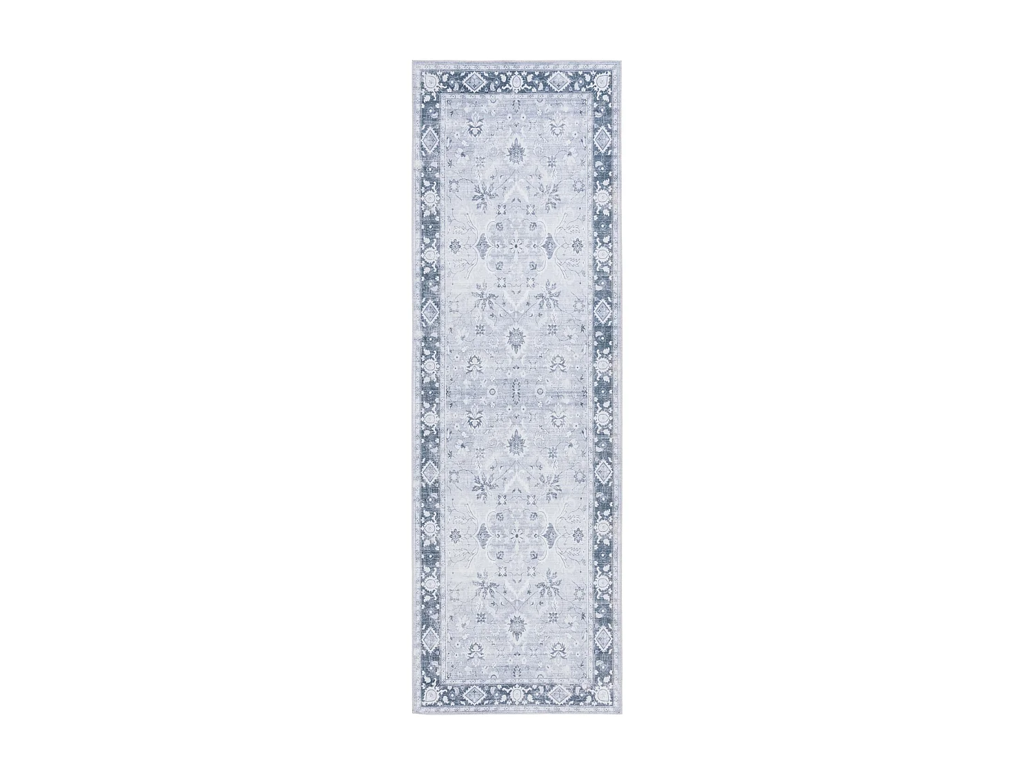 Tapis Gris clair/Gris vert 76 X 244 cm - Cadence