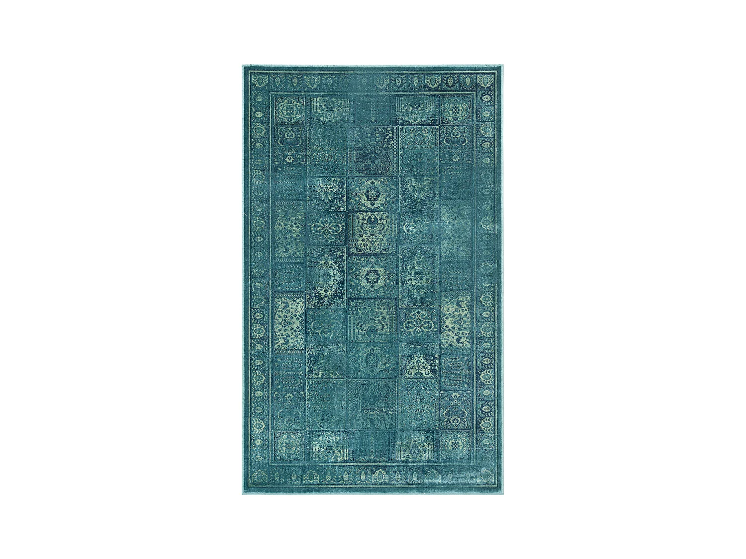 Tapis Bleu/Multicolore 99 X 170 cm - Suri