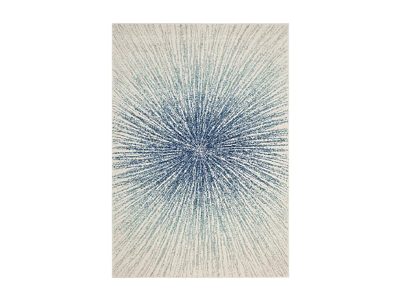 Tapis Bleu/Neutre 160 X 229 cm - Fiorella