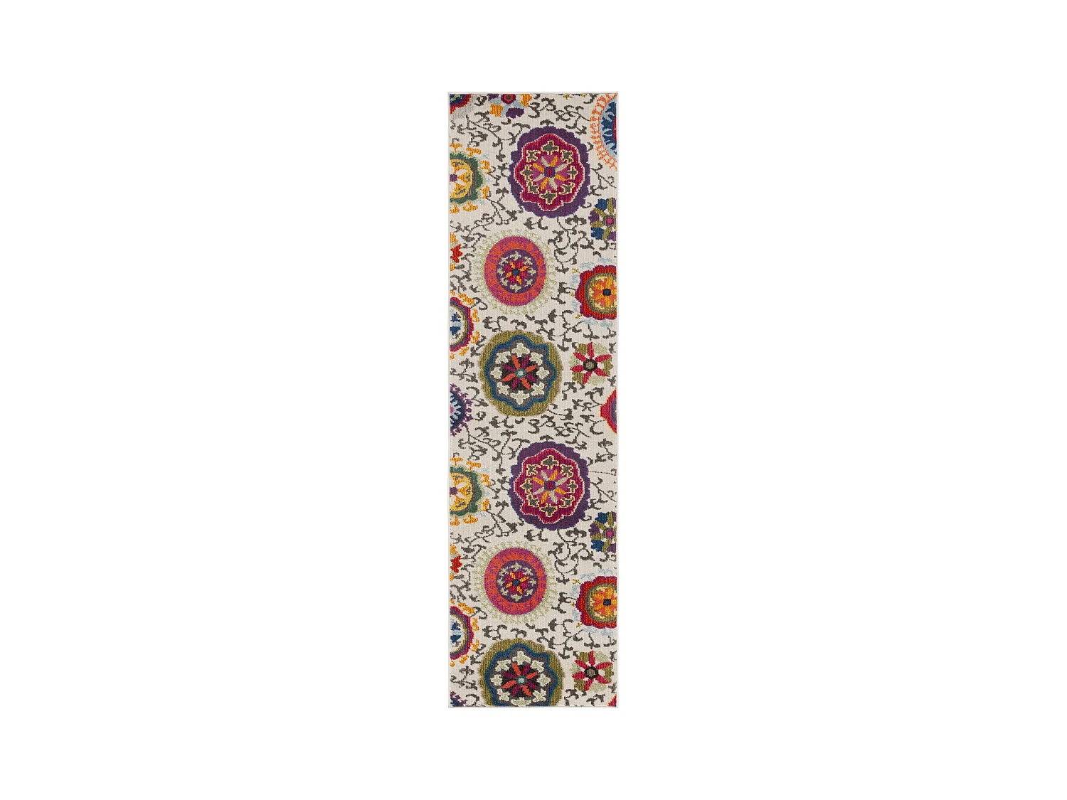 Tapis Neutre/Multicolore 66 X 244 cm - Manteca
