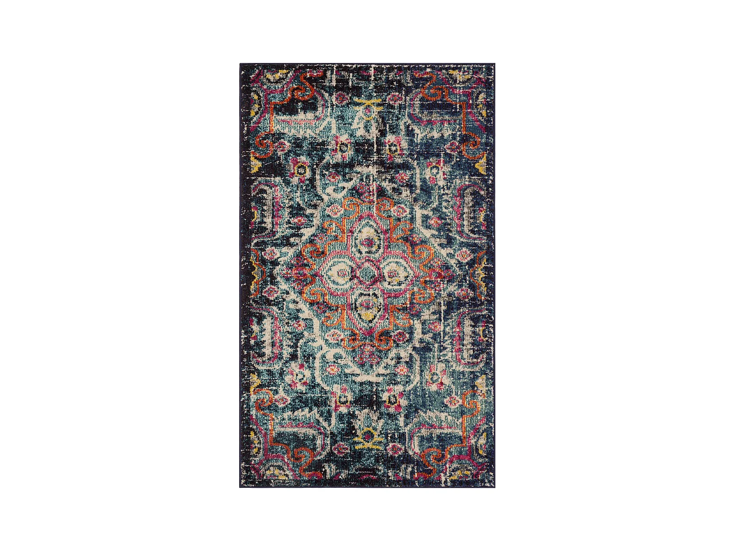 Tapis Bleu/Rose 122 X 170 cm - Negin Area