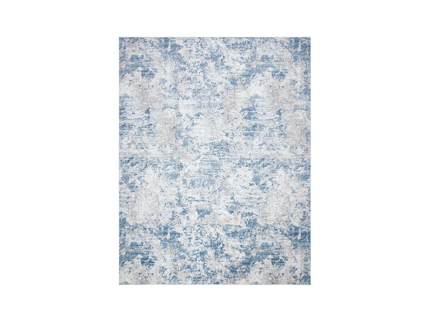 Tapis Gris/Bleu 236 x 305 cm - Rhiannon