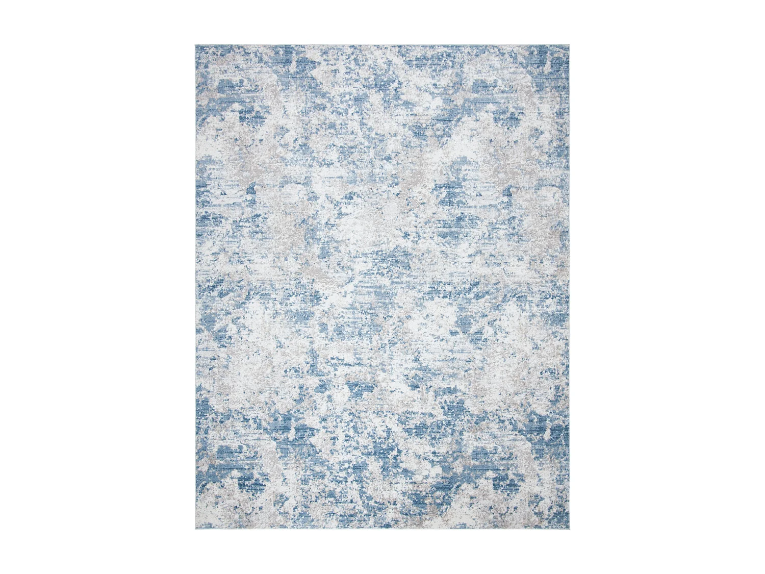 Tapis Gris/Bleu 236 x 305 cm - Rhiannon