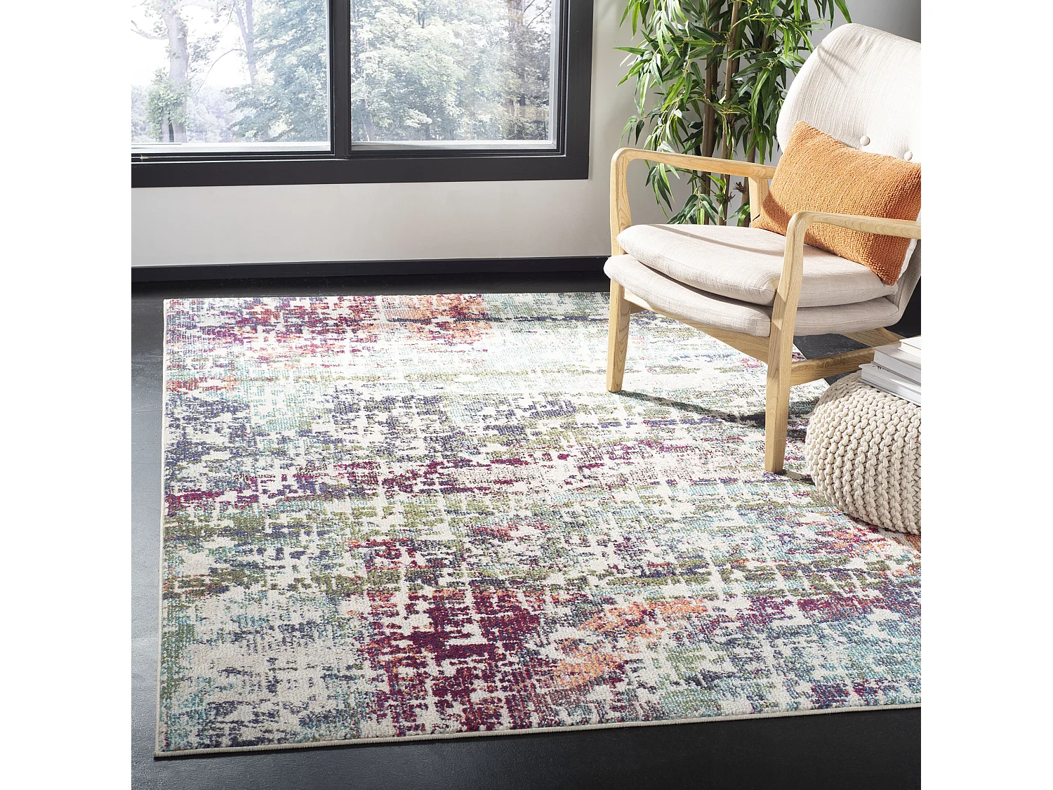 Tapis Bleu/Vert 122 X 183 cm - Madja