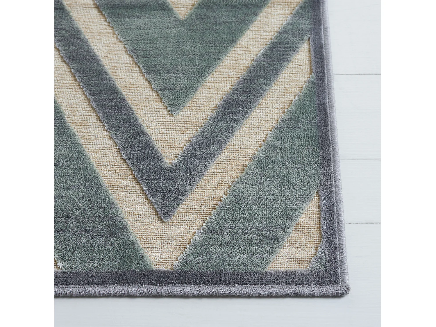 Tapis Gris/Multicolore 122 X 170 cm - Tobago