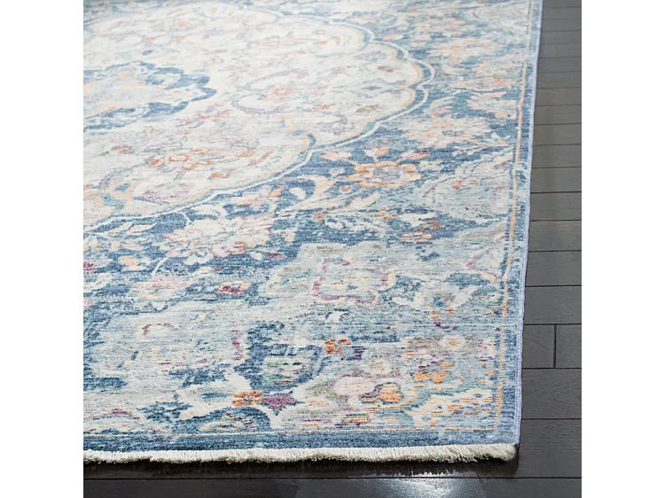 Tapis Neutre/Bleu 69 X 244 cm - Headley