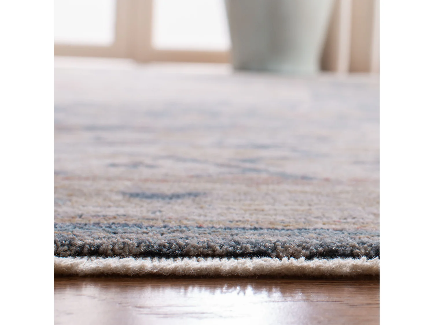 Tapis Bleu/Neutre 91 X 152 cm - Serenity