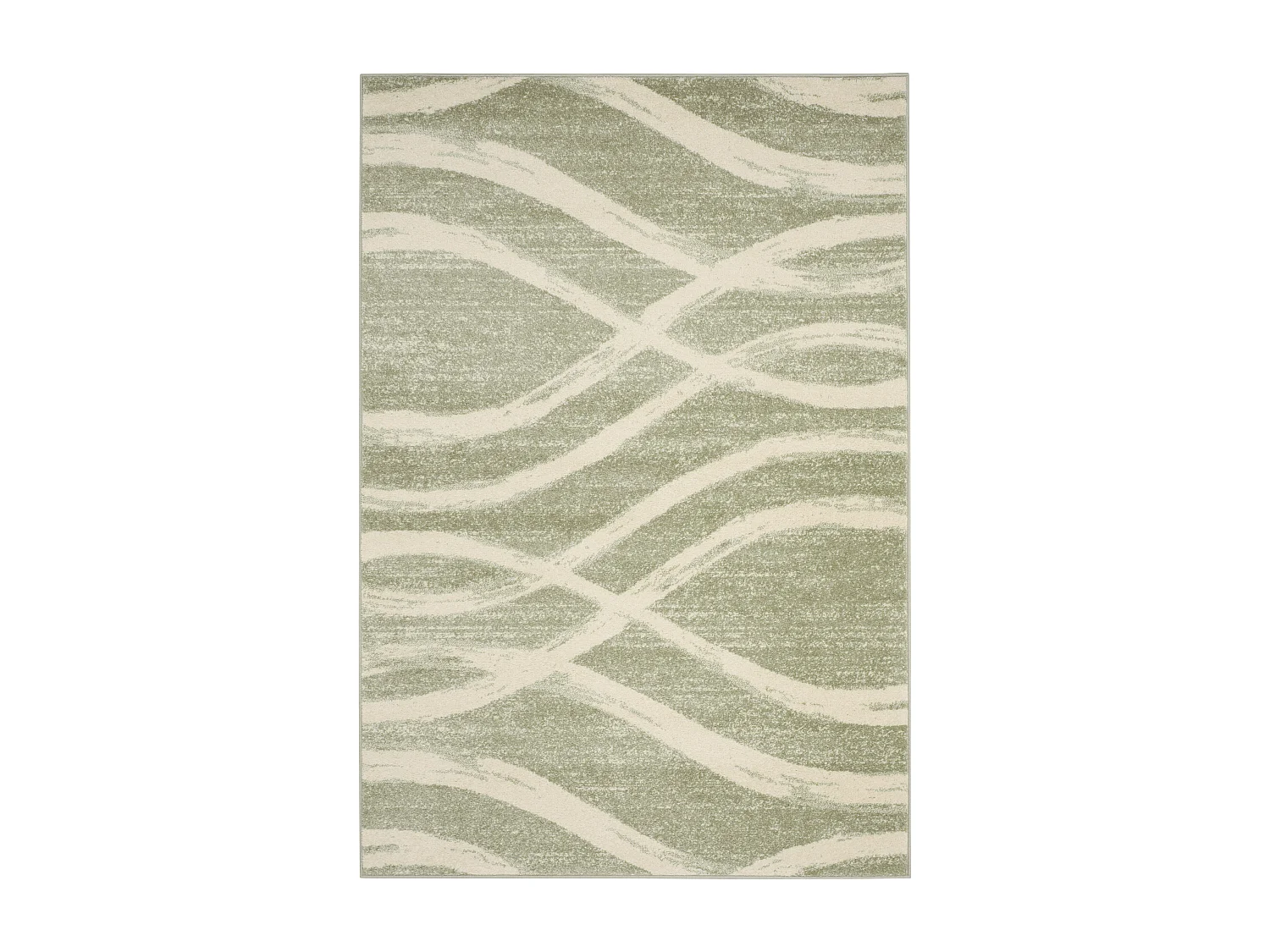 Tapis Vert/Neutre 155 X 229 cm - Leocadia