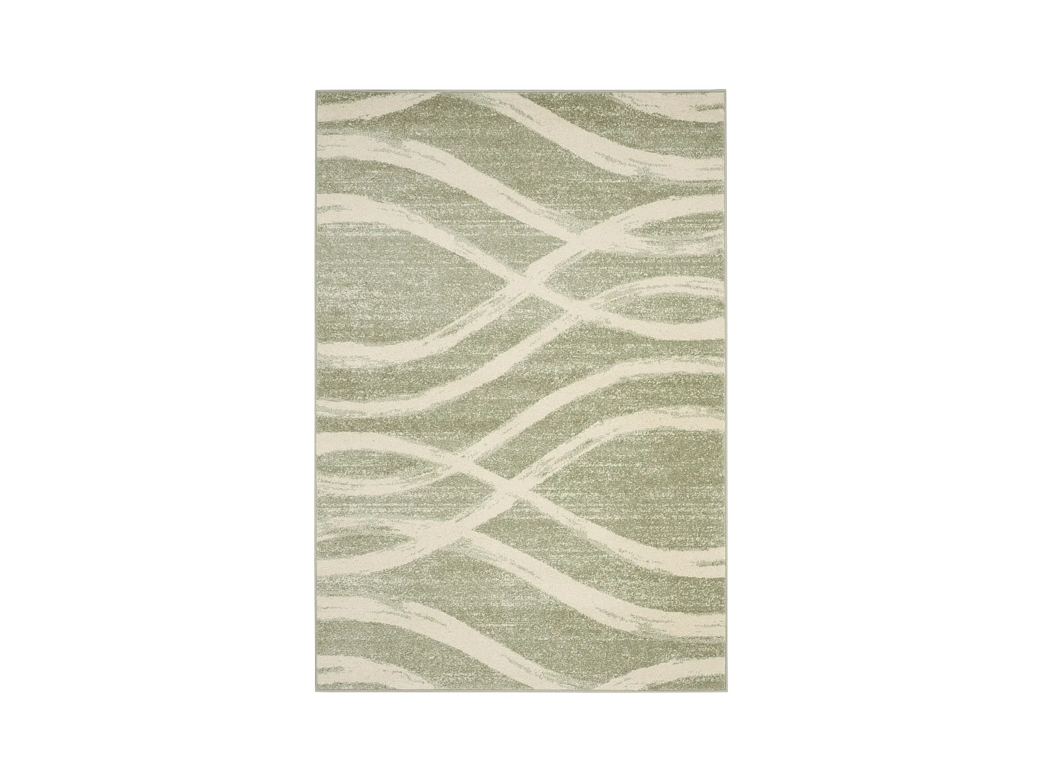 Tapis Vert/Neutre 155 X 229 cm - Leocadia