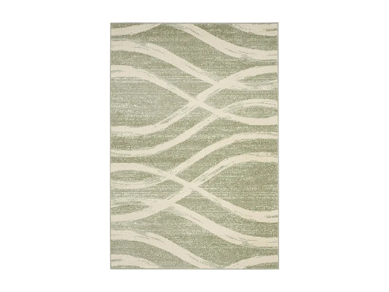 Tapis Vert/Neutre 155 X 229 cm - Leocadia