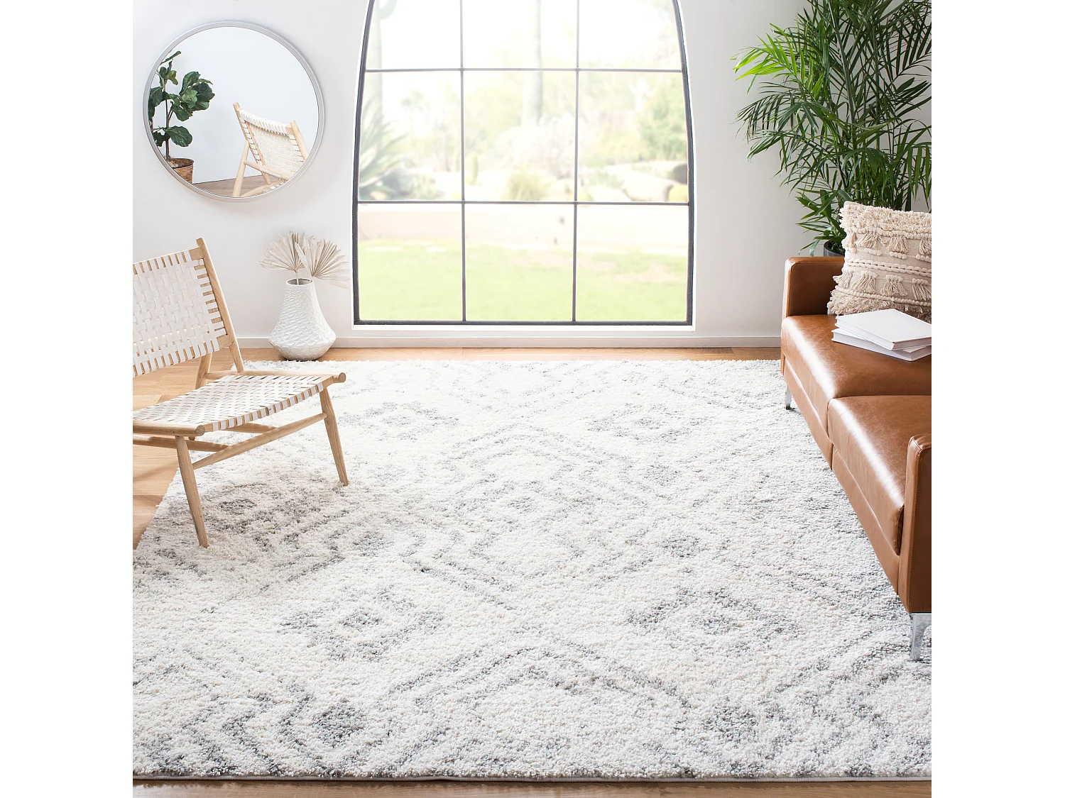 Tapis Neutre/Gris 201 X 279 cm - Ferre