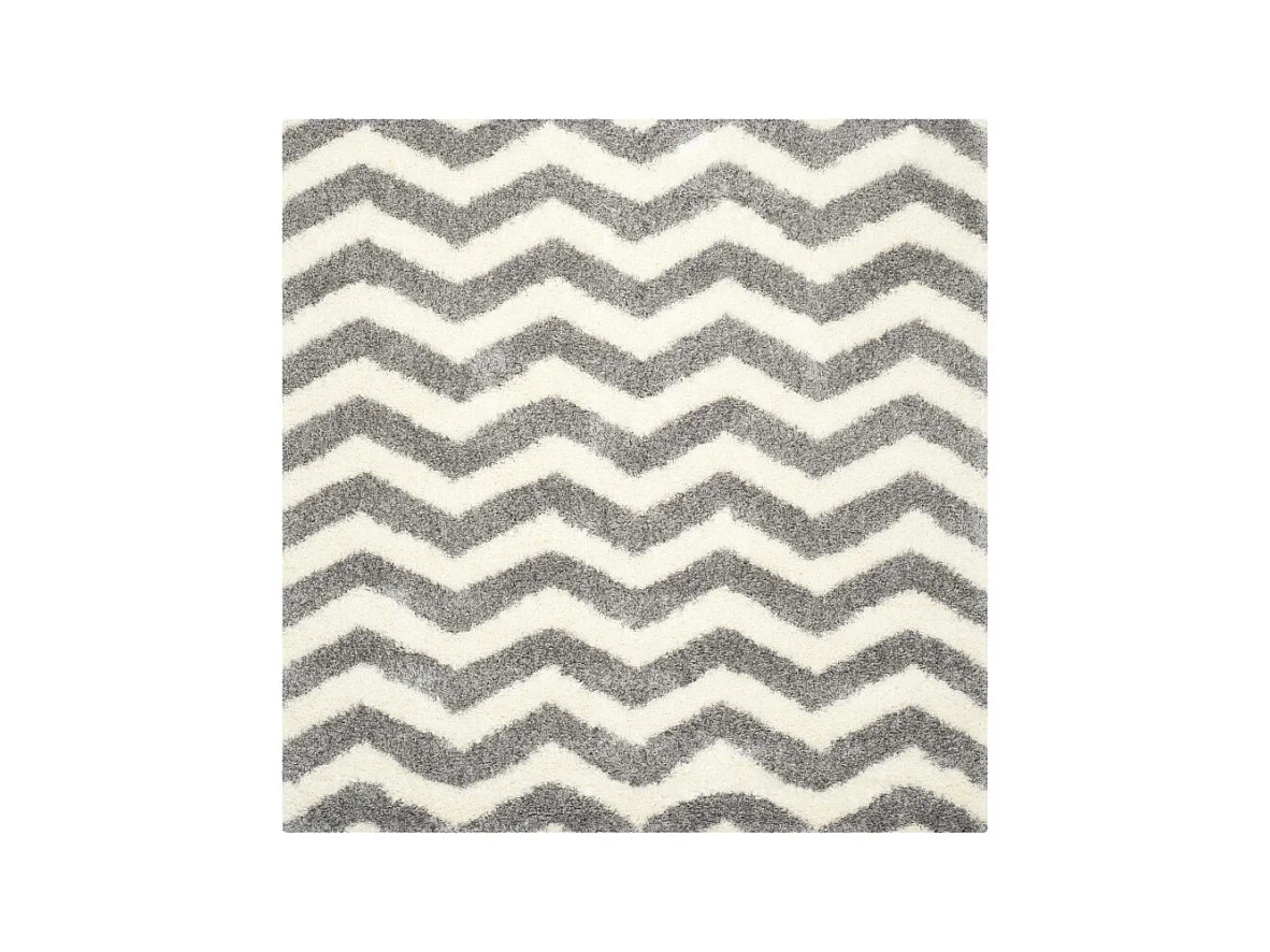 Tapis Neutre/Gris 122 X 122 cm - Frances