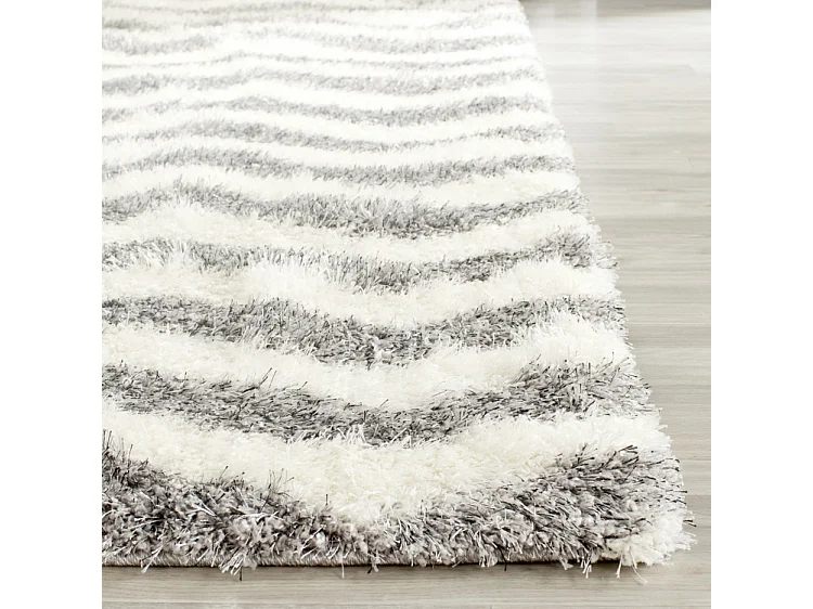 Tapis Neutre/Gris 122 X 122 cm - Frances