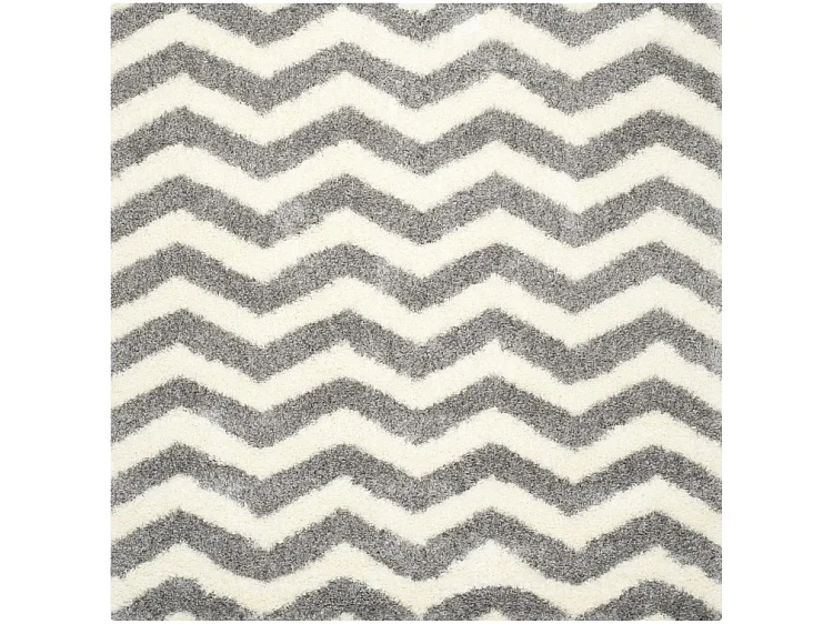 Tapis Neutre/Gris 122 X 122 cm - Frances