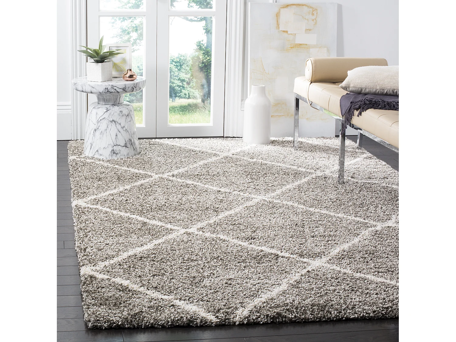 Tapis Gris/Neutre 183 X 274 cm - Myla