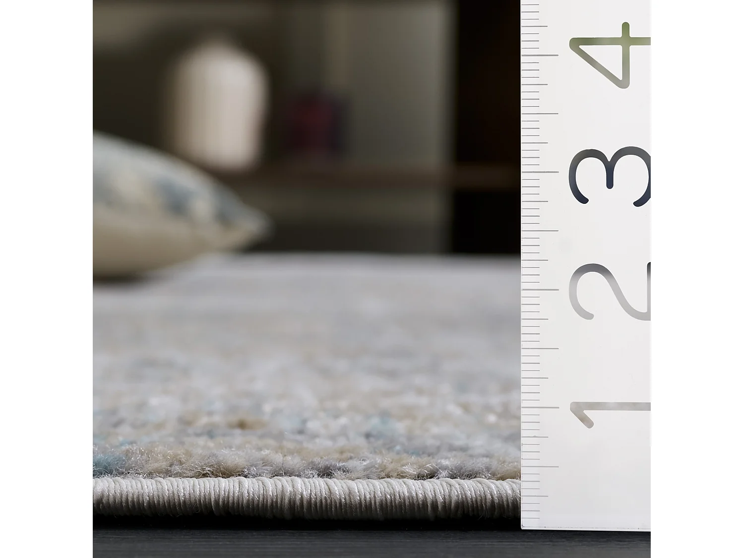 Tapis Beige/Ardoise 201 X 201 cm - Brianna