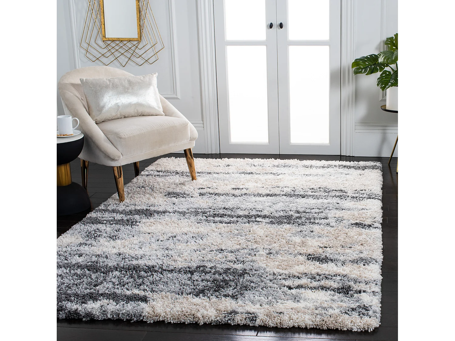 Tapis Gris 160 X 229 cm - Idalina