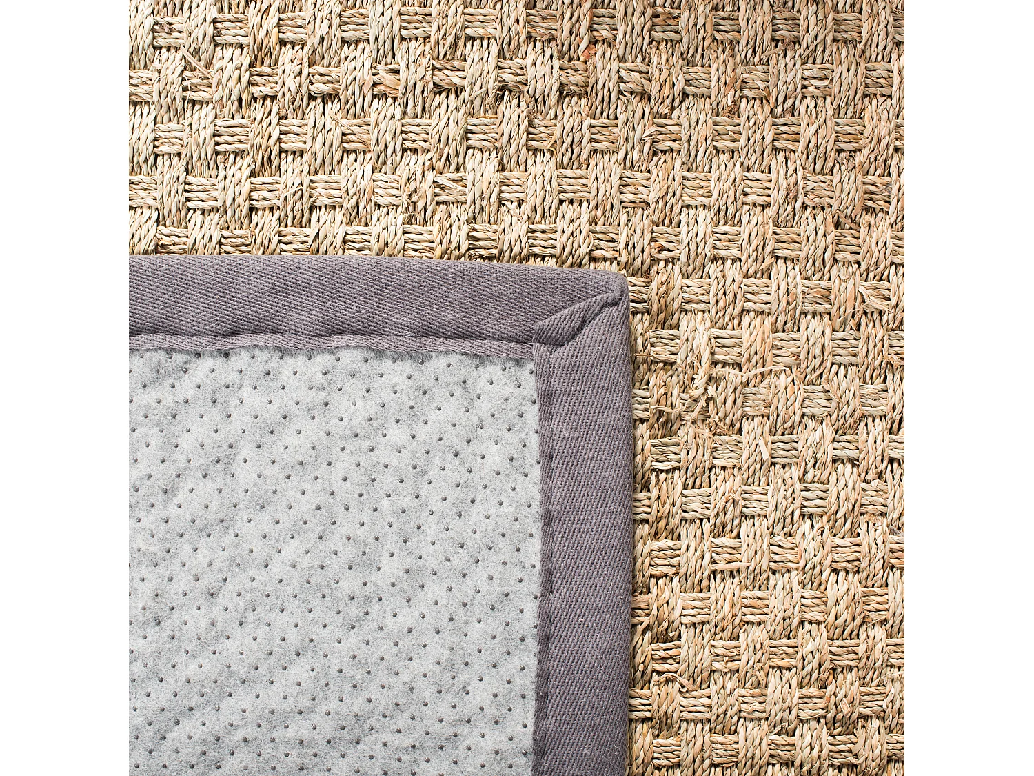 Tapis Naturel/Gris foncé 244 X 305 cm - Roselyn