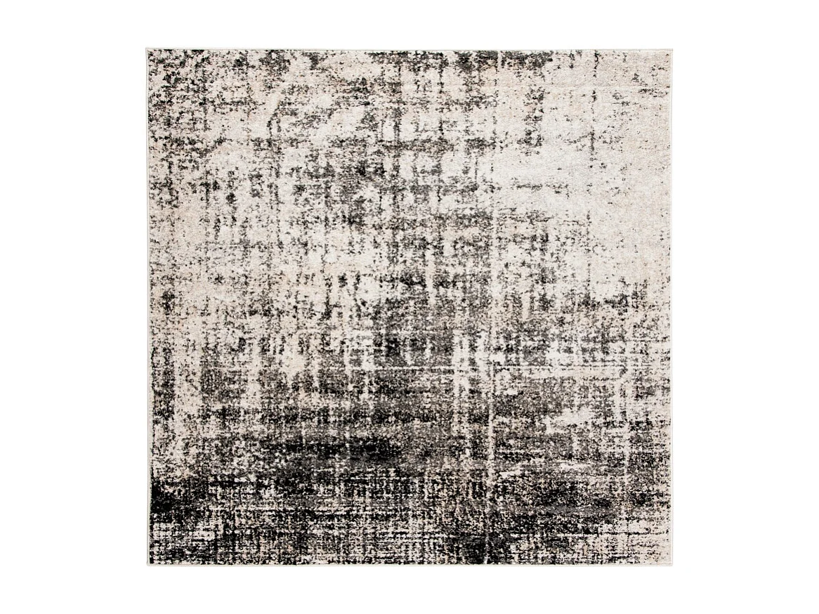 Tapis Argent/Noir 122 X 122 cm - Brianna