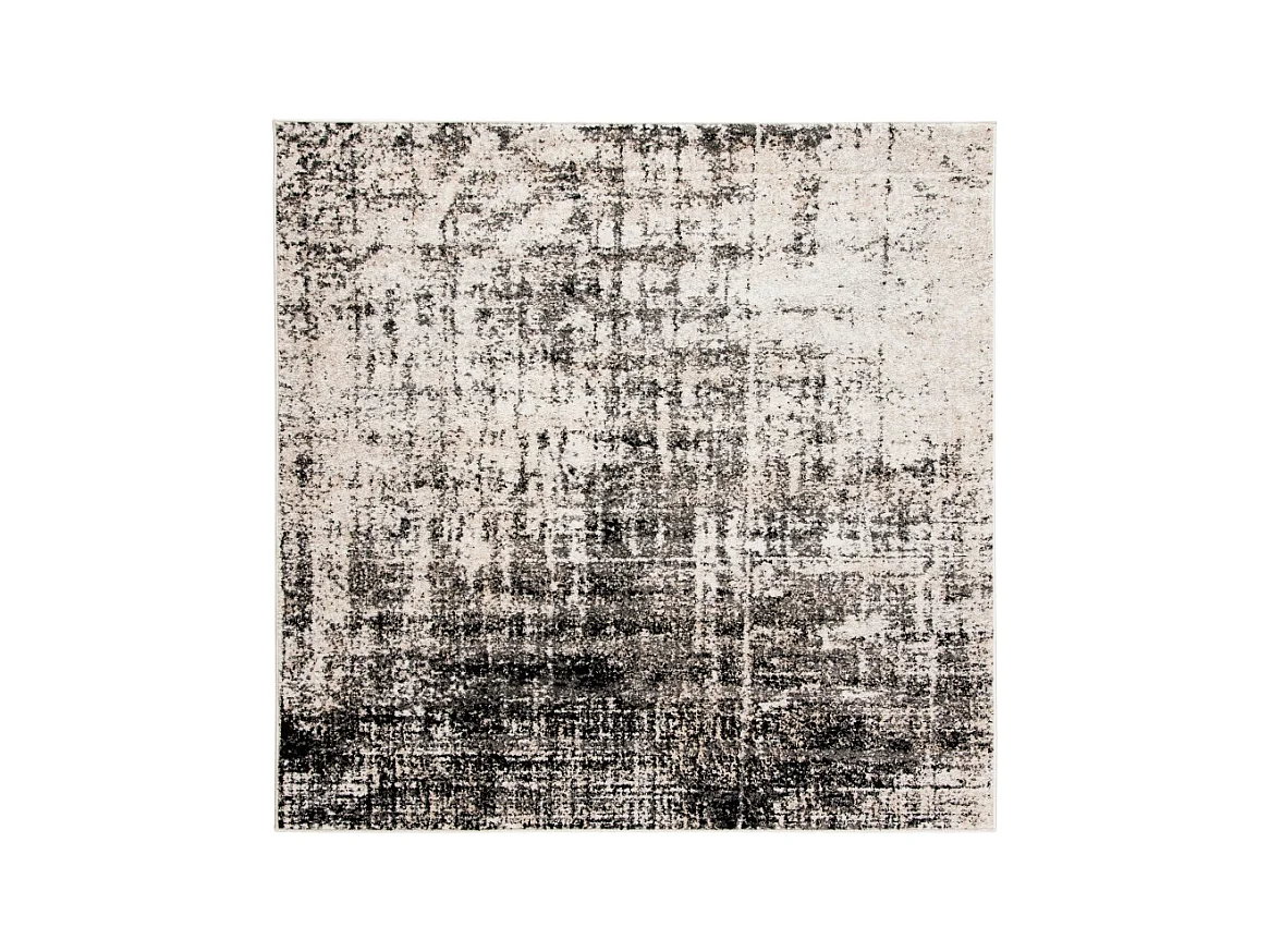 Tapis Argent/Noir 122 X 122 cm - Brianna