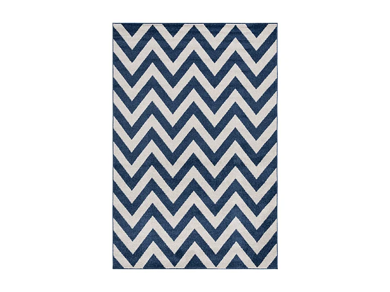 Tapis Bleu Marine/Neutre 122 X 183 cm - La Victoria