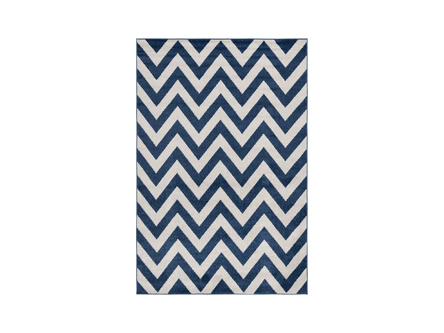 Tapis Bleu Marine/Neutre 122 X 183 cm - La Victoria
