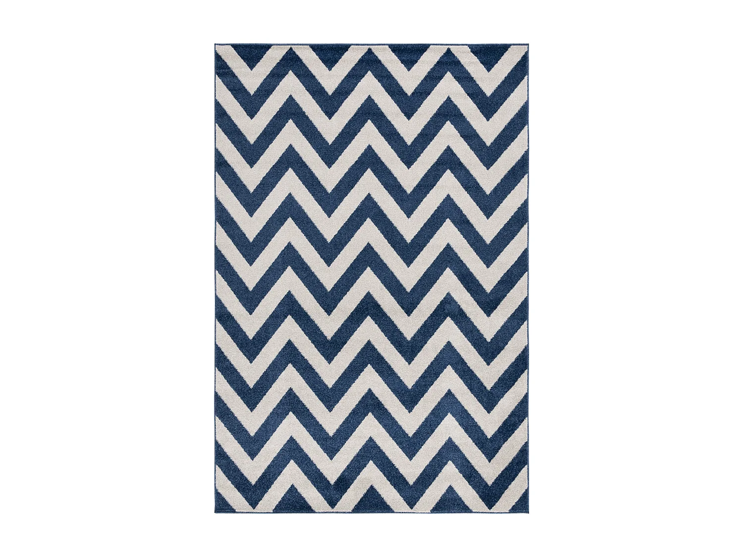 Tapis Bleu Marine/Neutre 122 X 183 cm - La Victoria