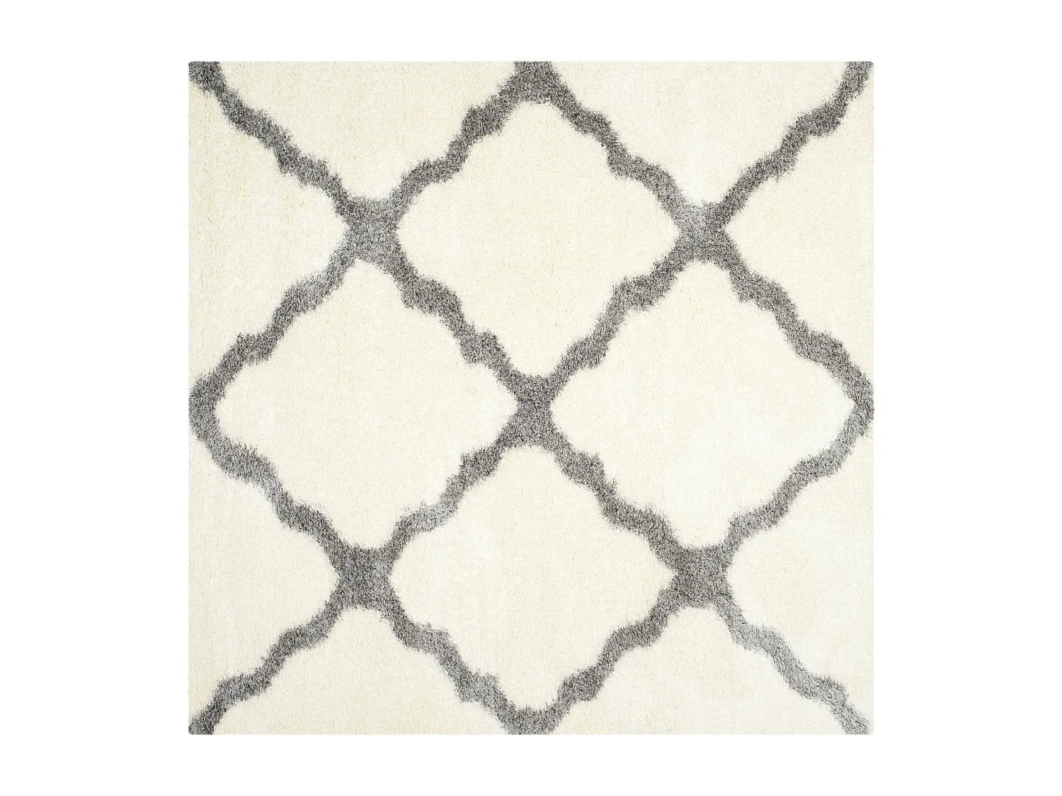 Tapis Neutre/Gris 201 X 201 cm - Norah