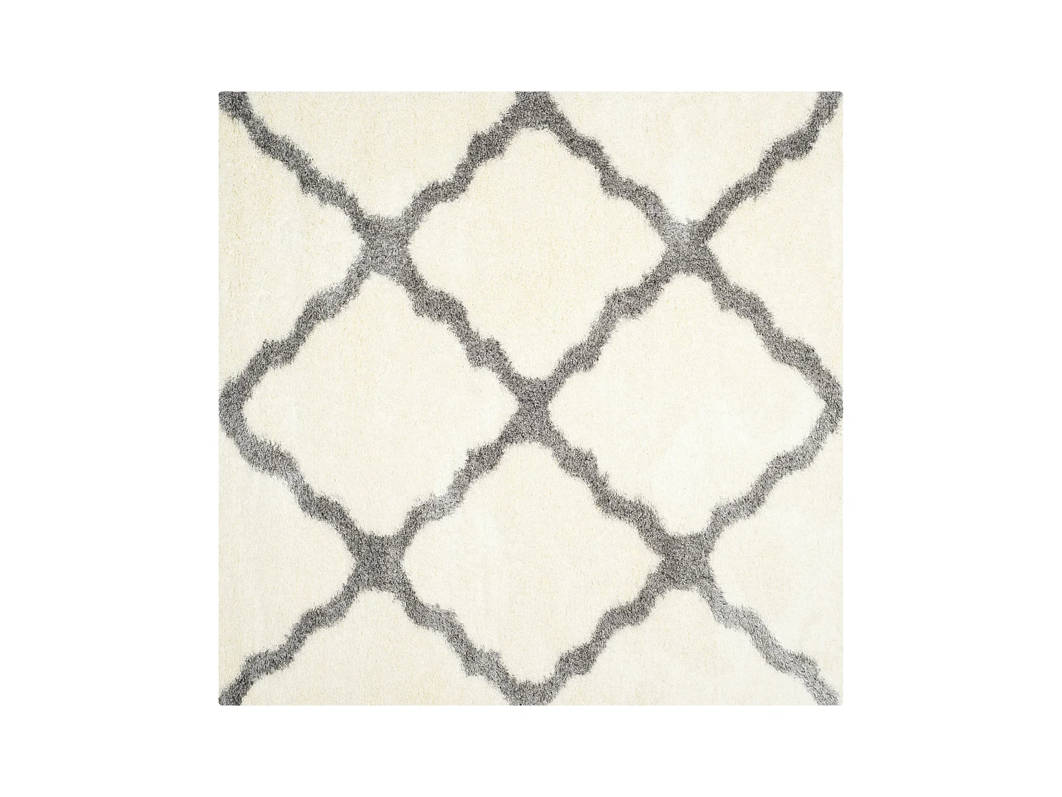 Tapis Neutre/Gris 201 X 201 cm - Norah