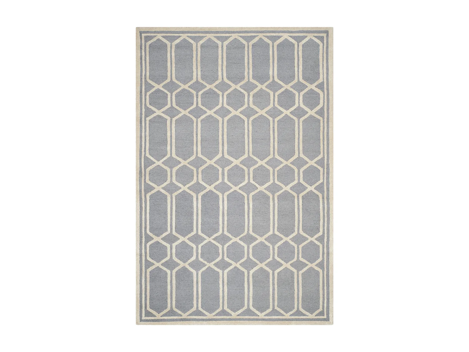 Tapis Gris/Neutre 183 X 274 cm - Elowen