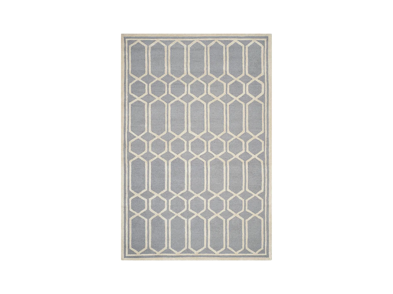 Tapis Gris/Neutre 183 X 274 cm - Elowen