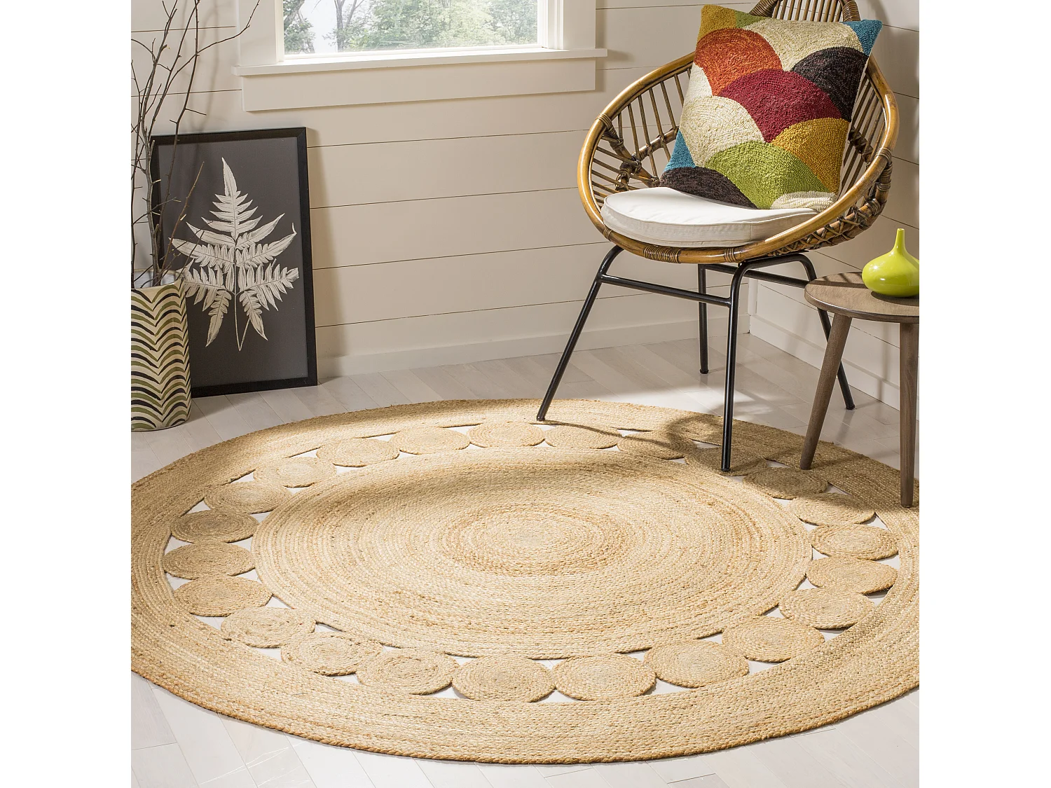 Tapis Naturel 152 X 152 cm - Dionne