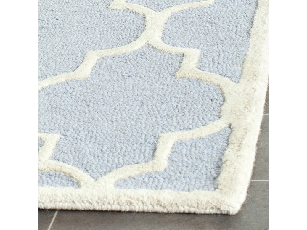 Tapis Bleu/Neutre 152 X 244 cm - Sky
