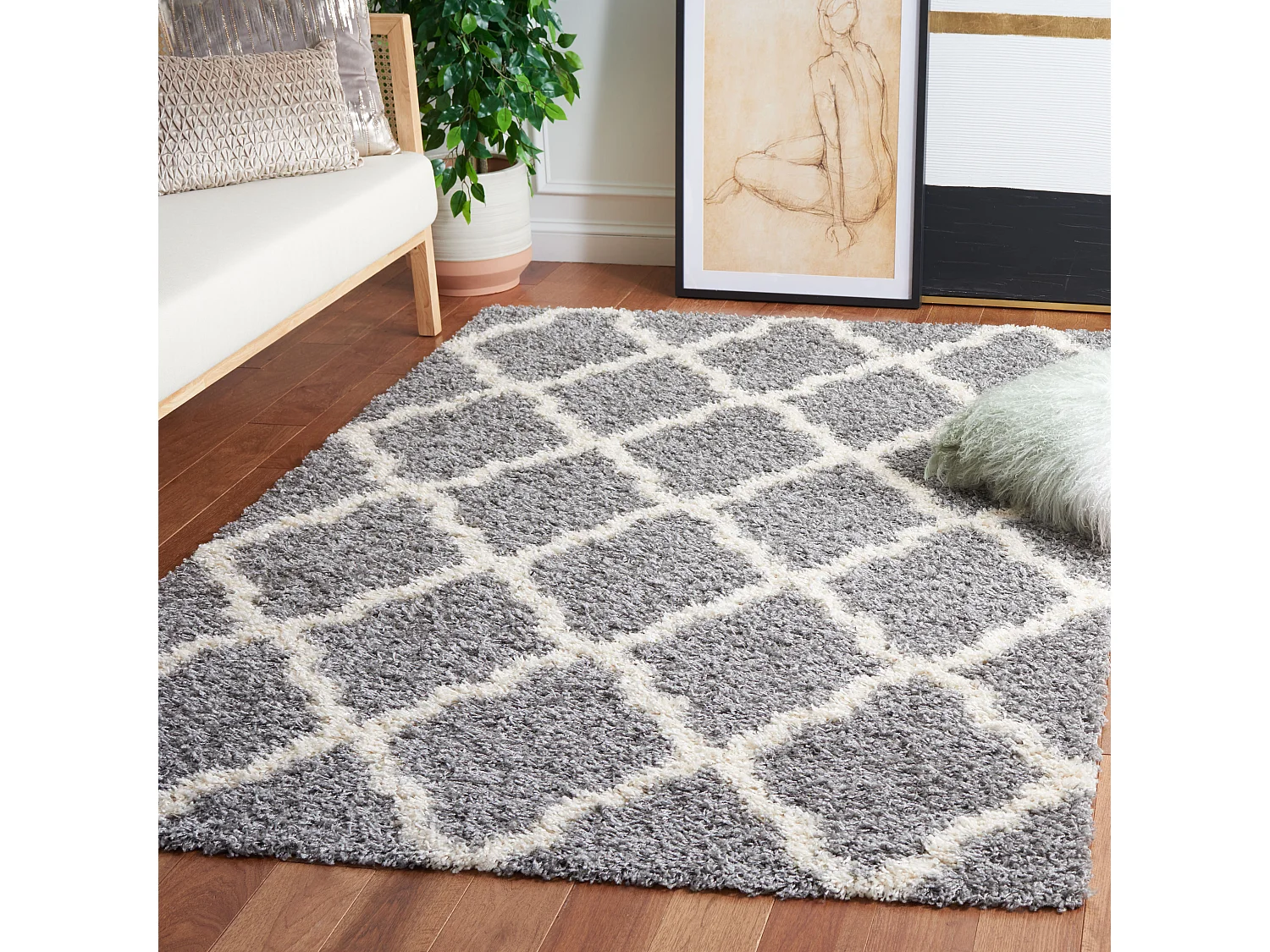 Tapis Gris/Neutre 155 X 229 cm - Aldo