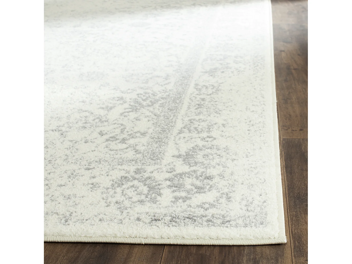 Tapis Ivoire/Argent 76 X 183 cm - Lucinda