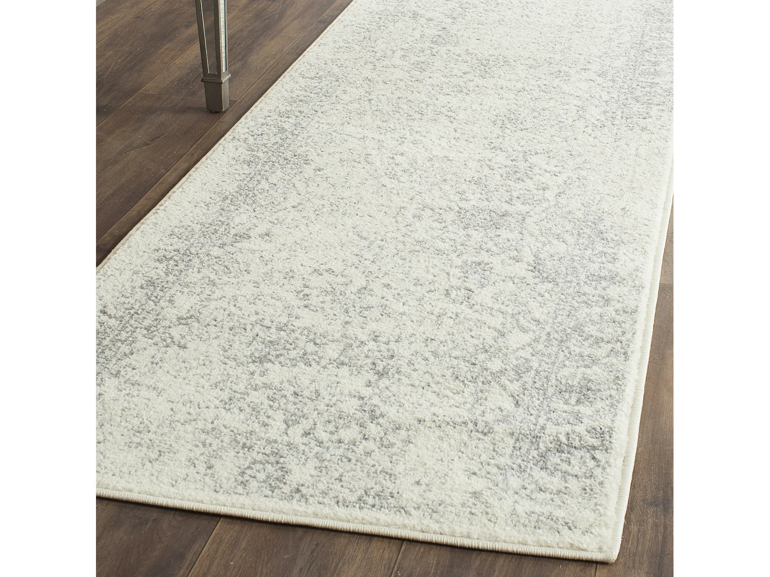 Tapis Ivoire/Argent 76 X 183 cm - Lucinda