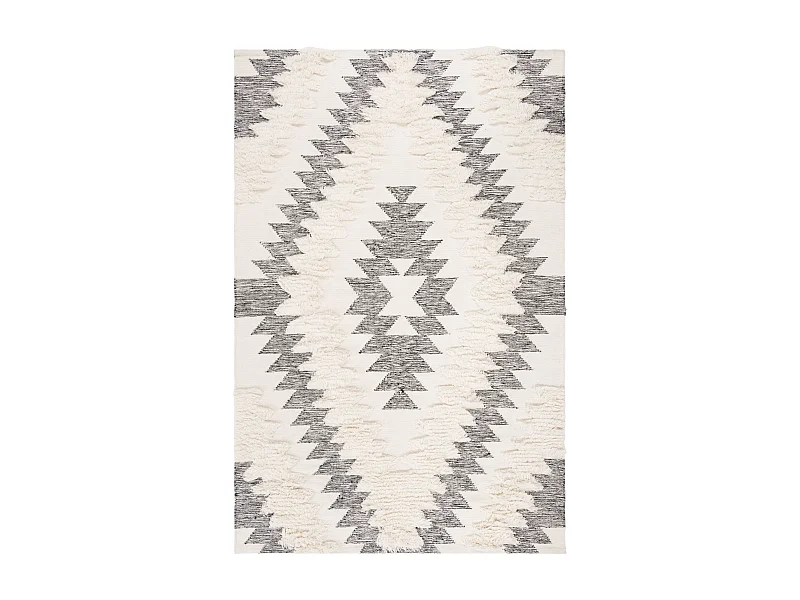 Tapis Noir/Neutre 183 X 274 cm - Valencia