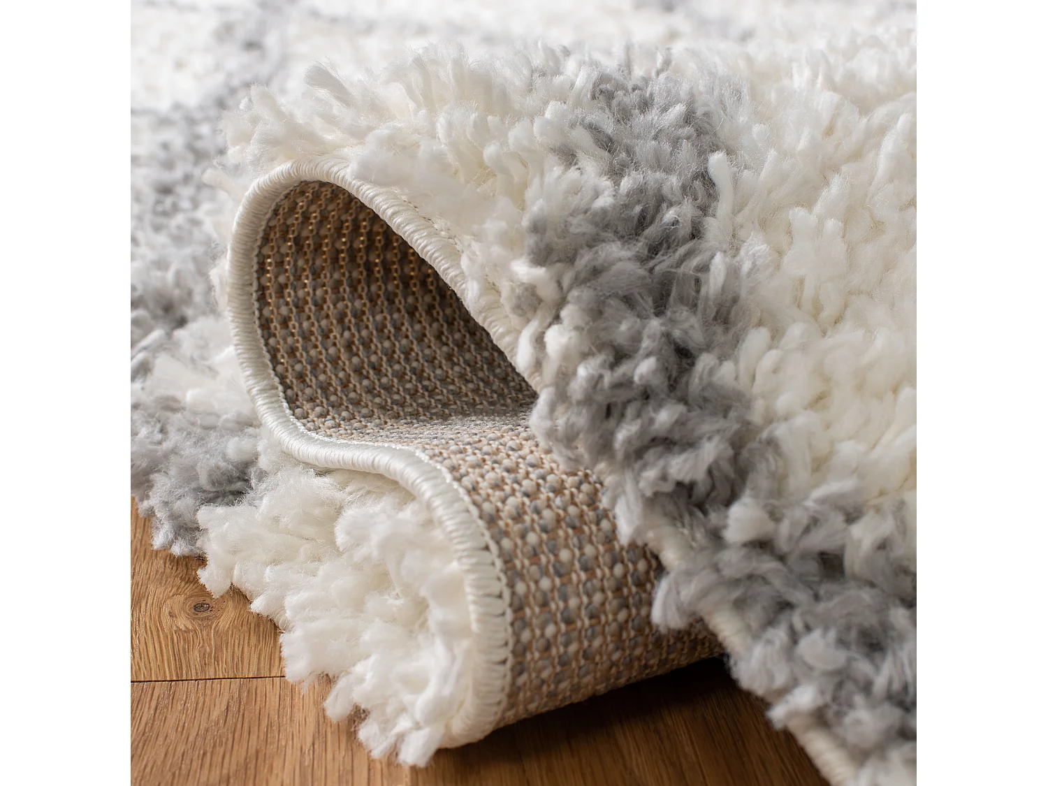 Tapis Neutre/Gris 122 X 183 cm - Angela