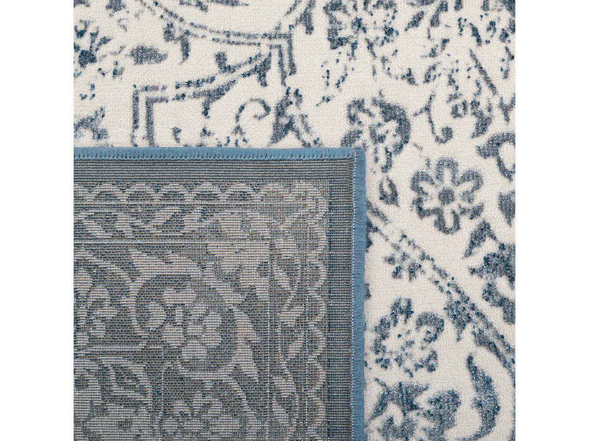Tapis Bleu/Ivoire 122 x 170 cm - Remy